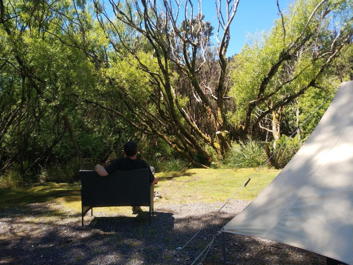 Glamping At Zeehan Bush Camp Exterior foto